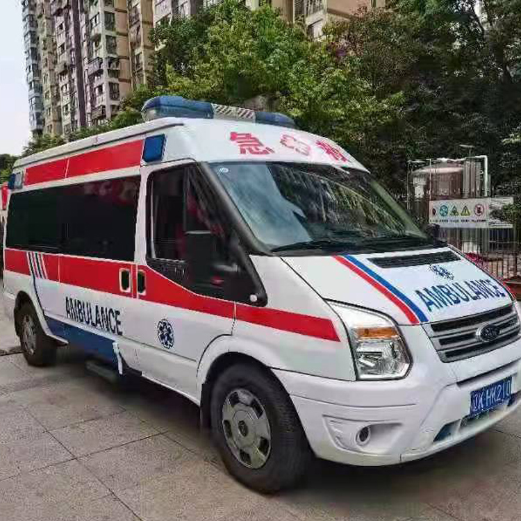 皋兰长途救护车护送病人返乡